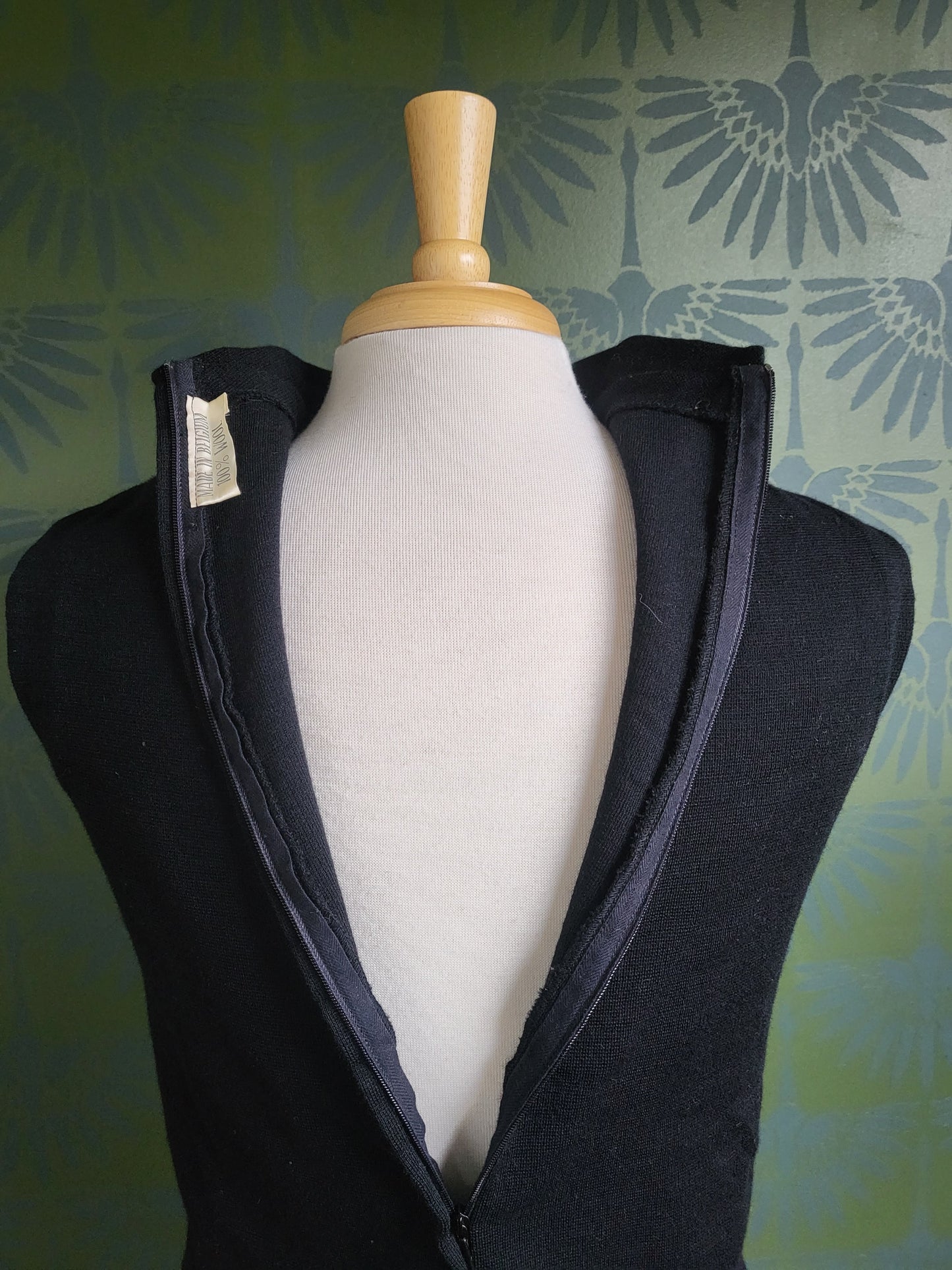 SOLD - Vintage 1950's-1960's Sleeveless Beaded Top