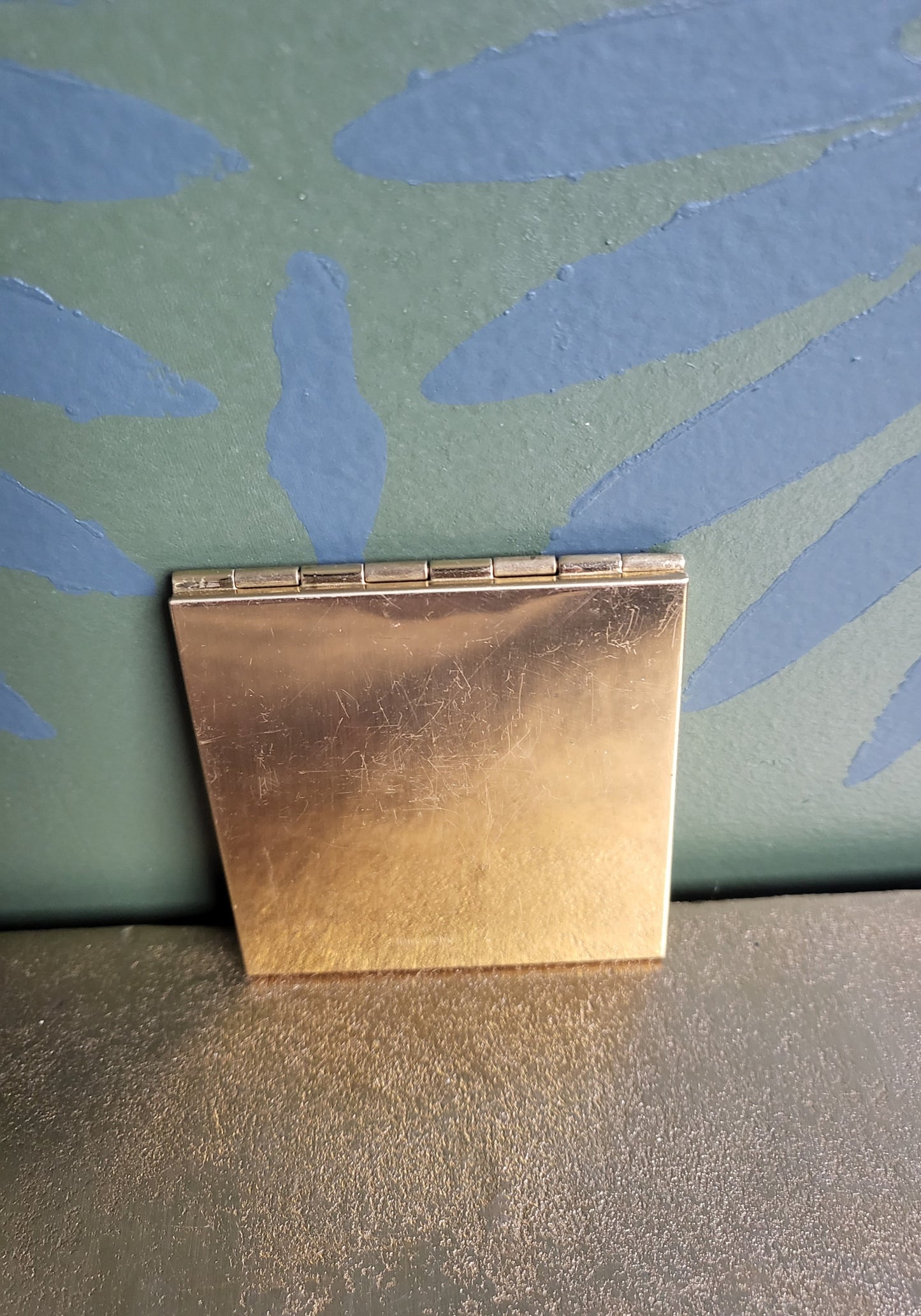SOLD - Vintage Square Compact Mirror