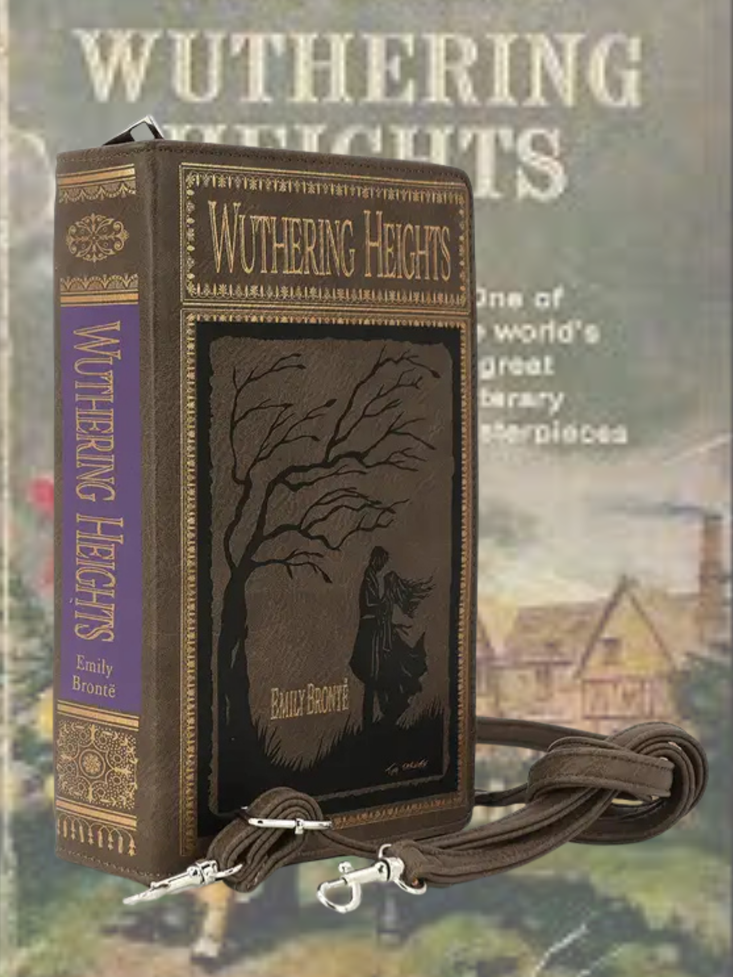 Wuthering Heights Book Clutch Bag