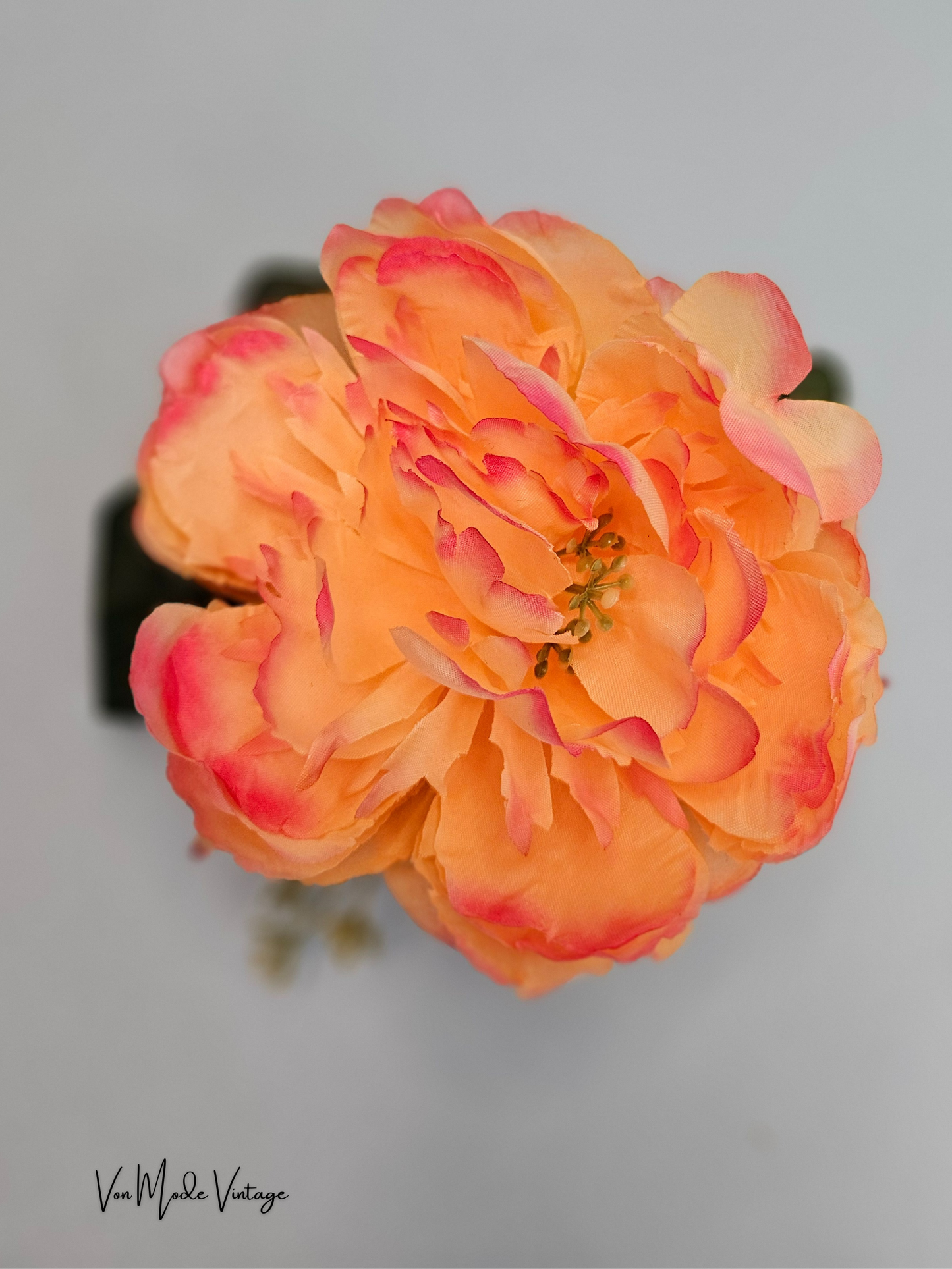 Peach Hair Flower - BE