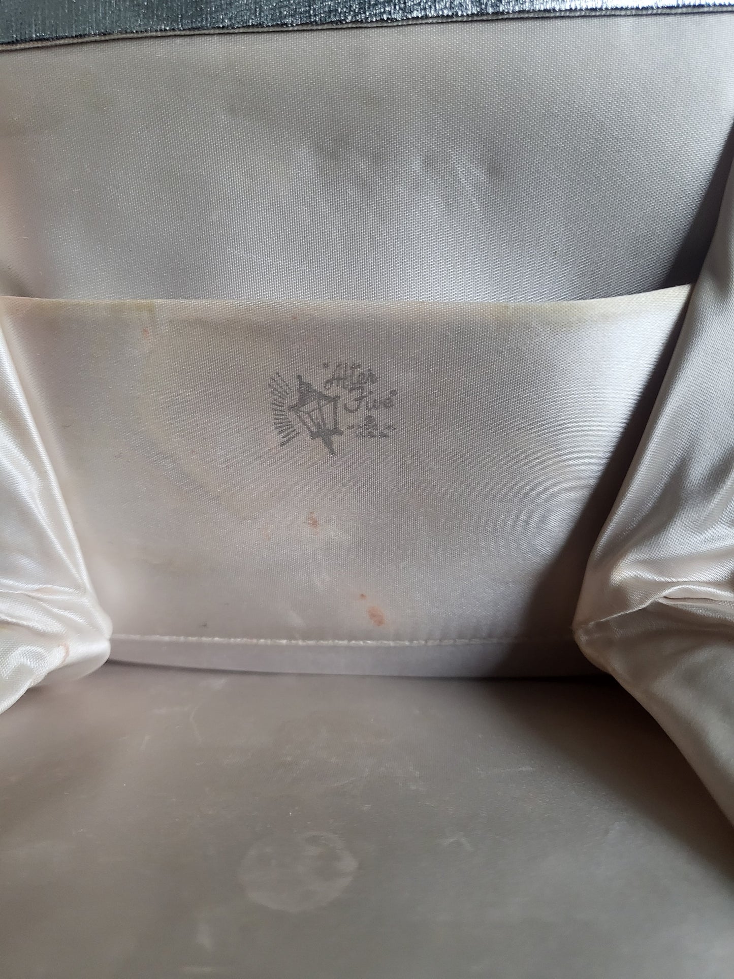 SOLD - Vintage 1950's "After Five" Cocktail Evening Bag by Lowry & Mund -Silver