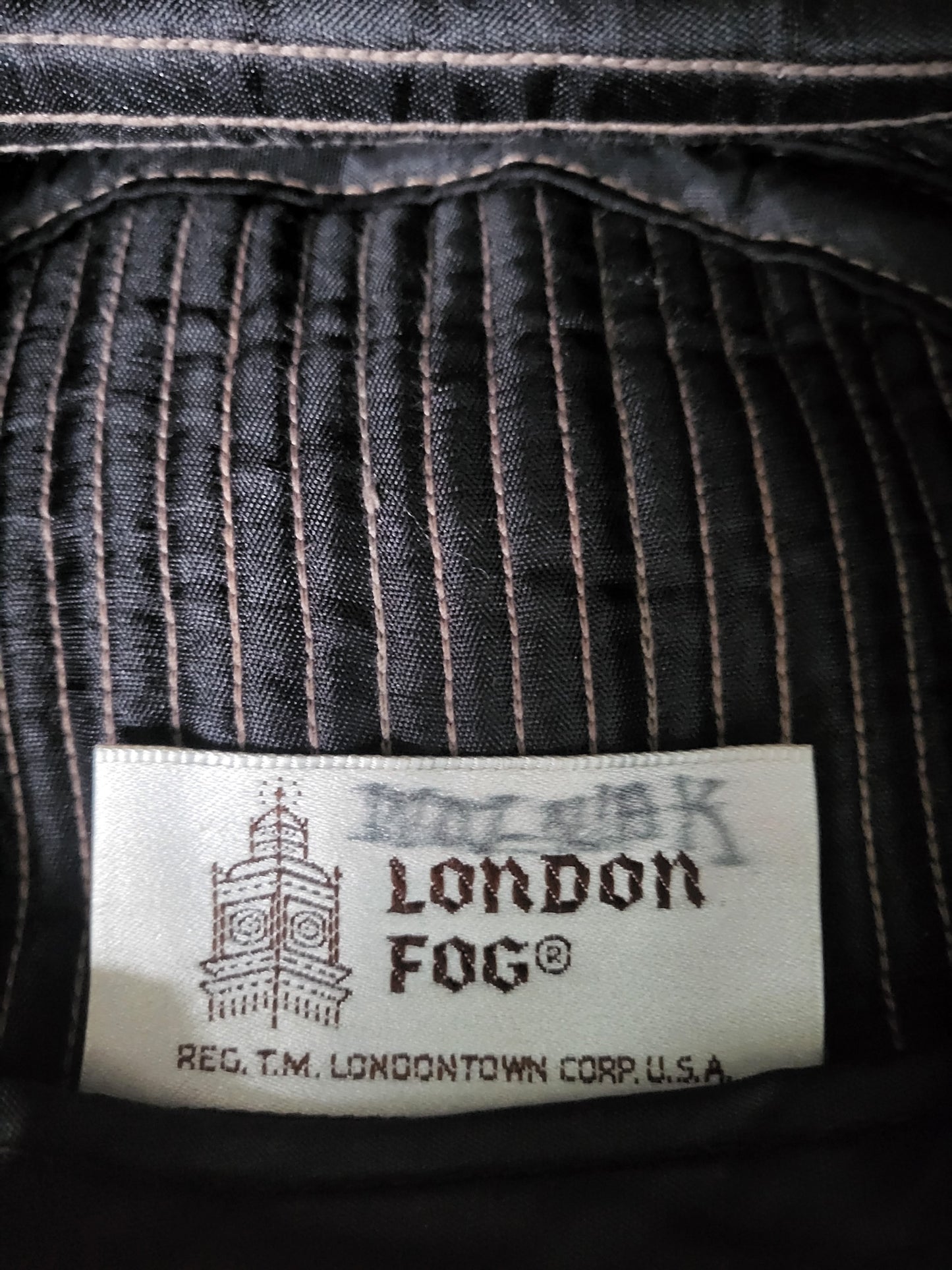 HAT43 - Vintage London Fog Wool Fedora with Hat Pin