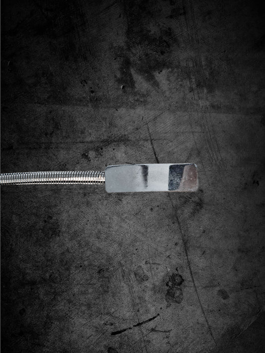 Style 3112 - 1980's Silver Tone Slinky Belt