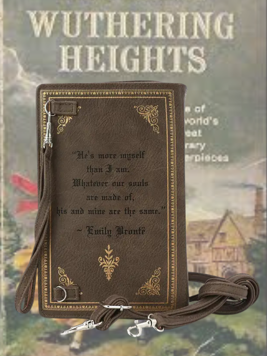 Wuthering Heights Book Clutch Bag