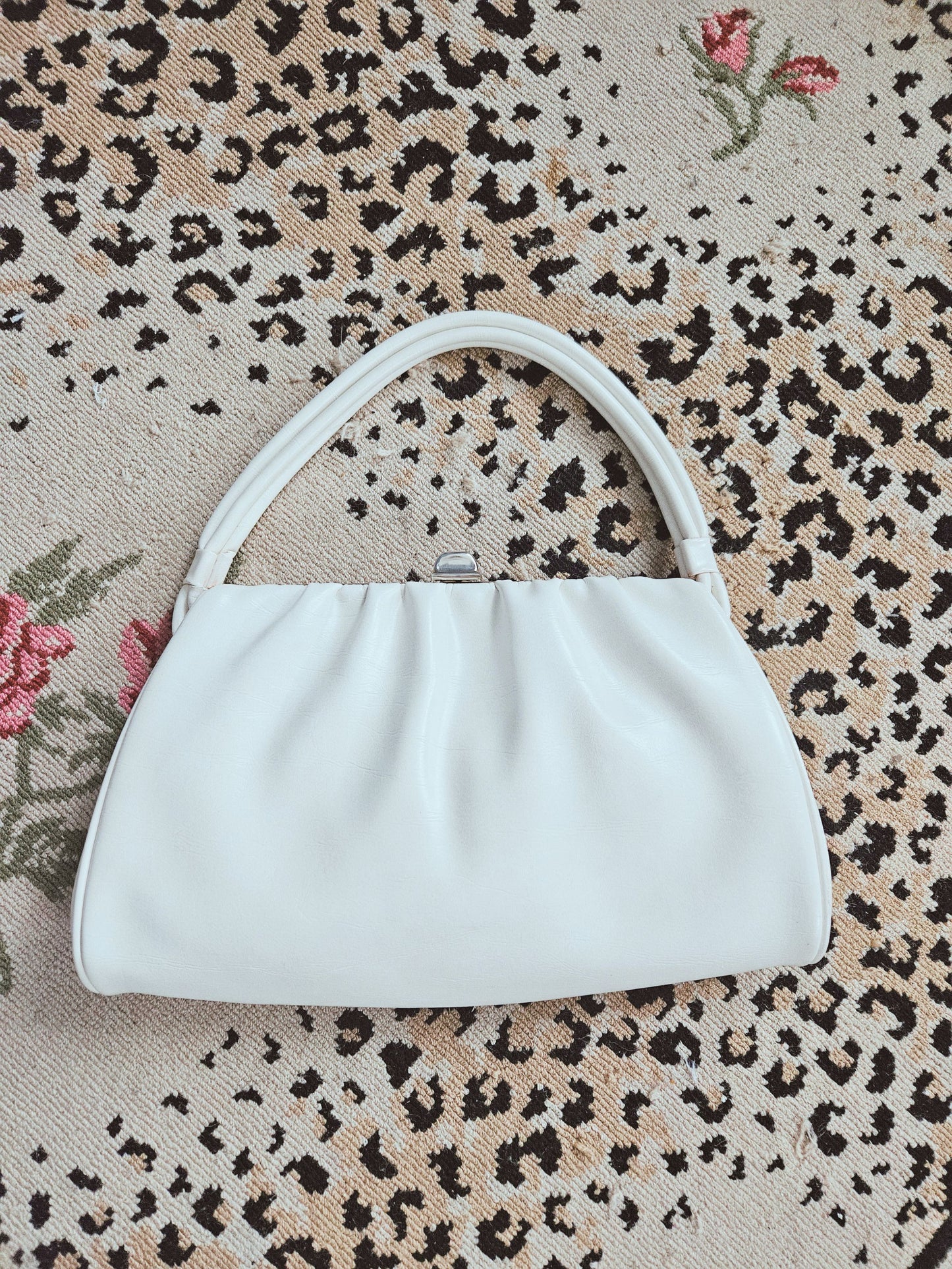 Vintage White Handbag