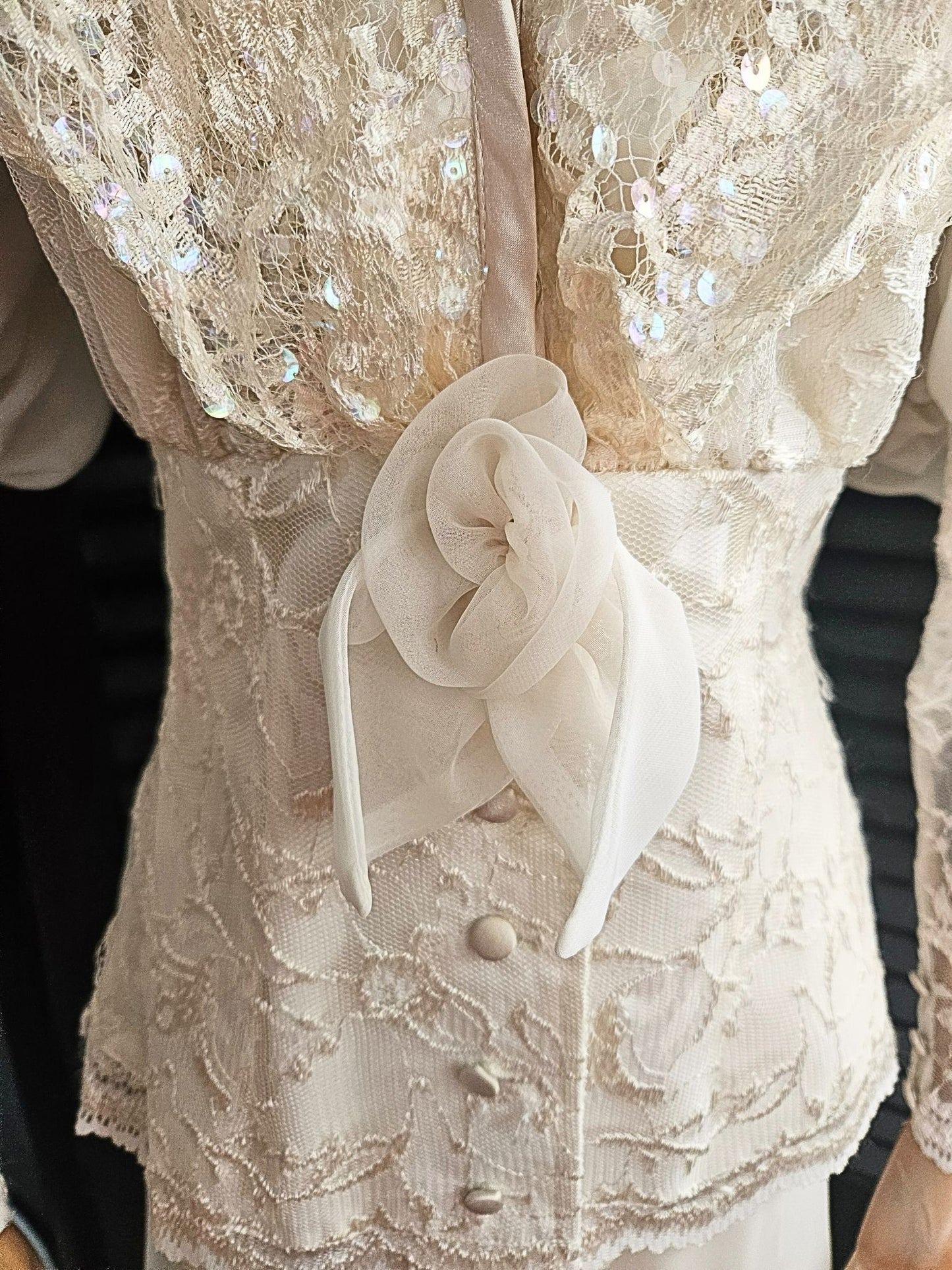 Vintage Mother of the Bride Ivory Set