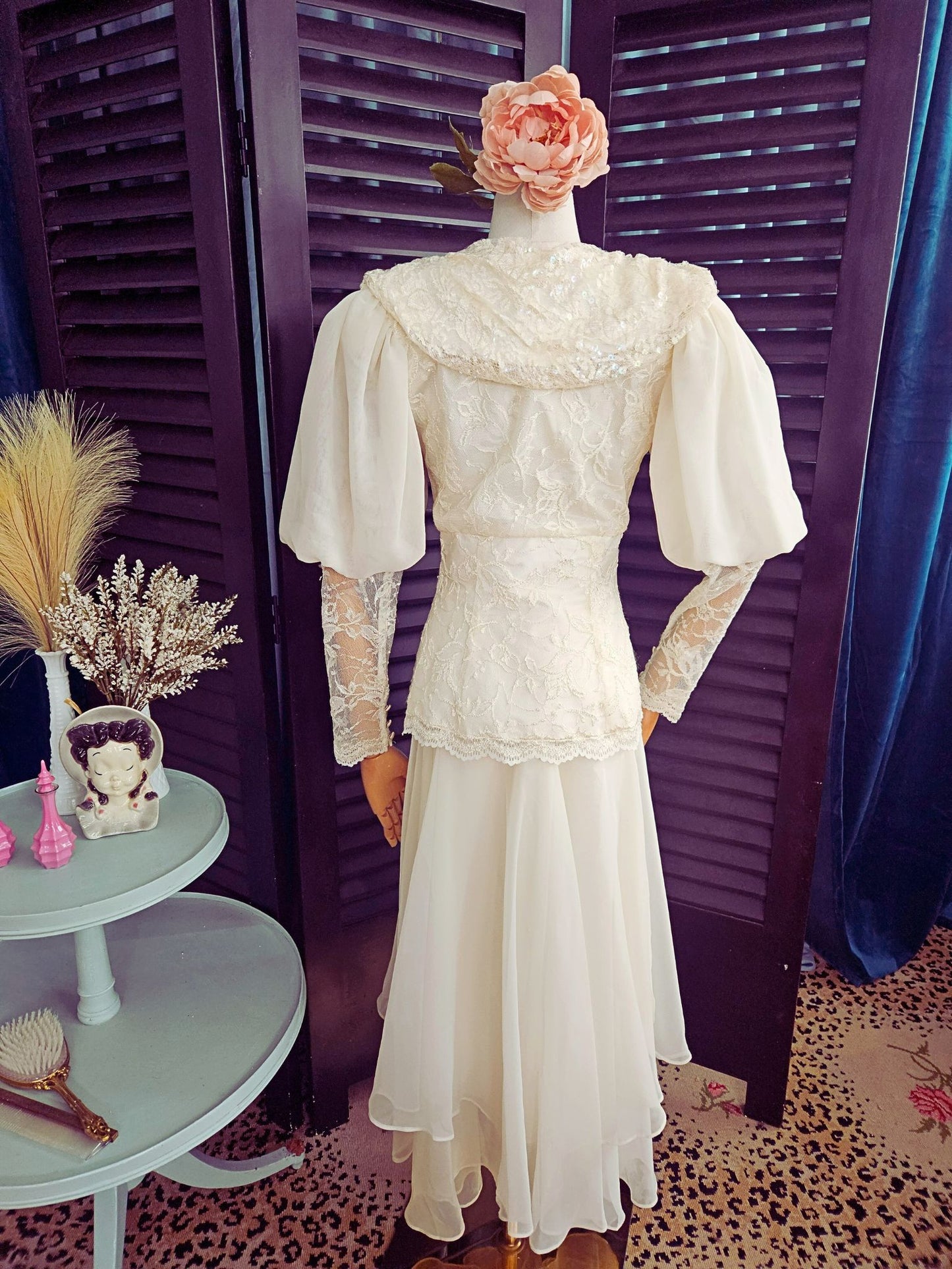 Vintage Mother of the Bride Ivory Set