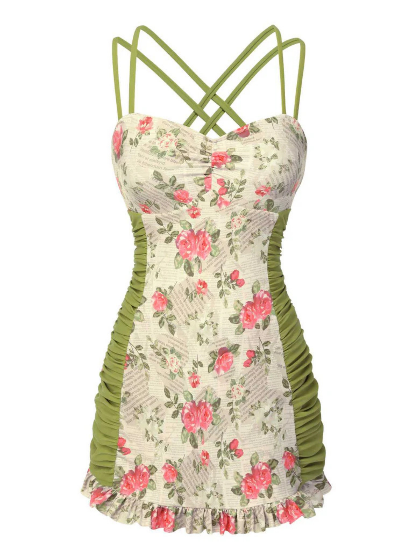 1940s Rose Swimsuit