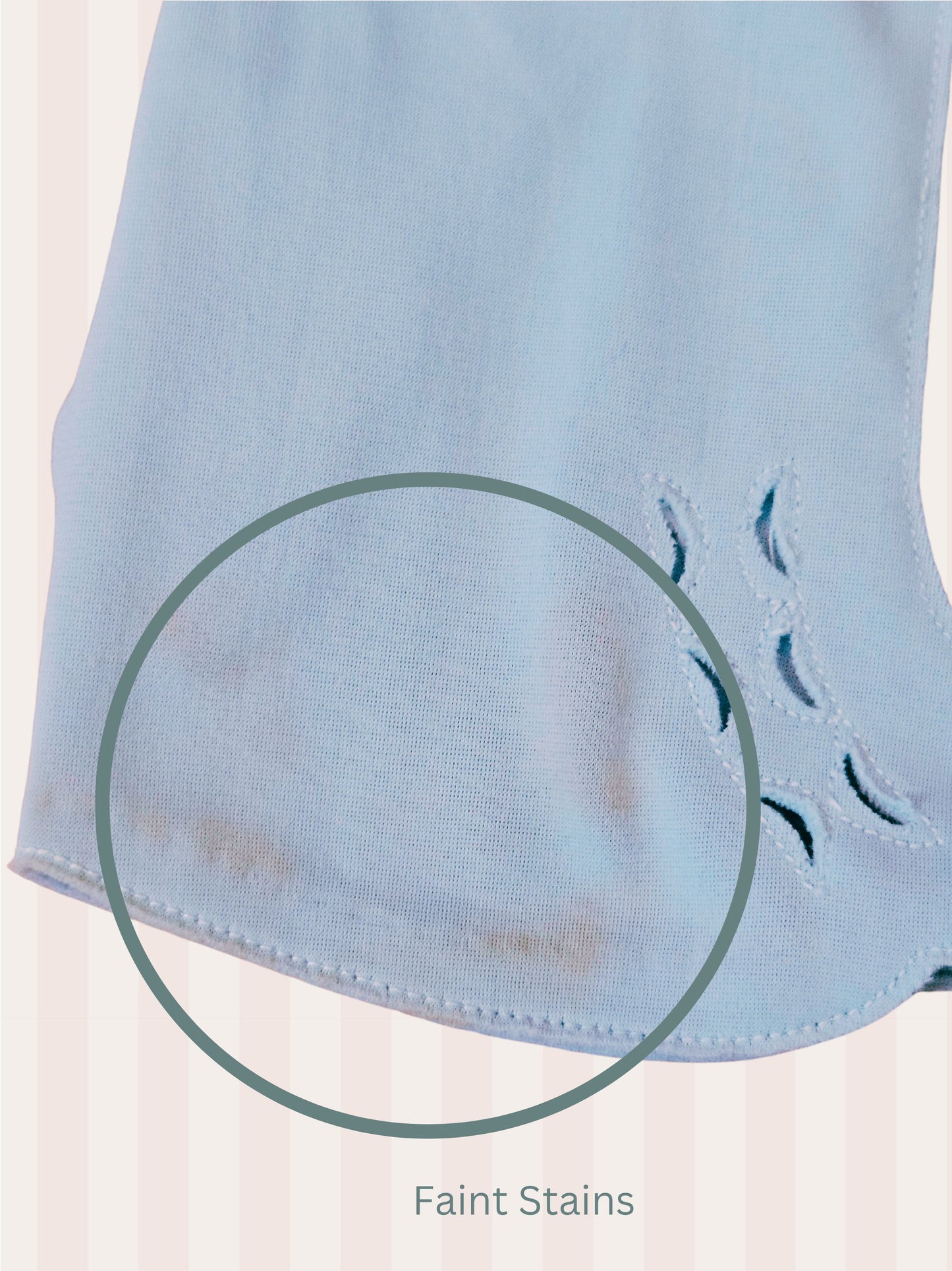 Vintage Pale Blue Gloves