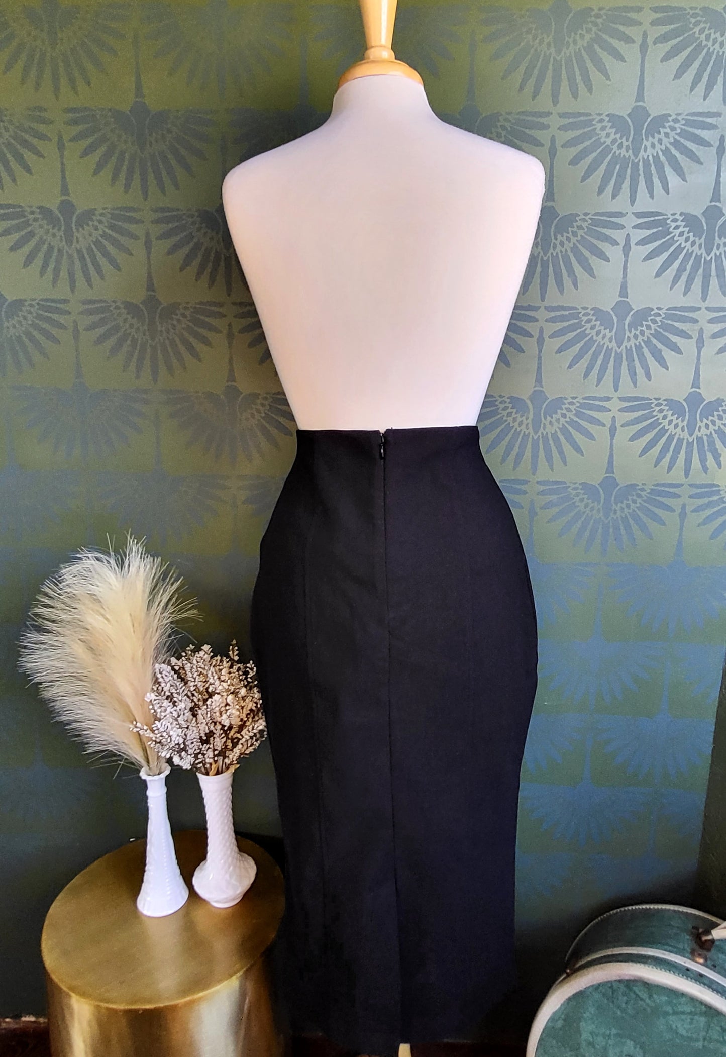 STYLE 4004 - Sailor Sierra Pencil Skirt (Black)