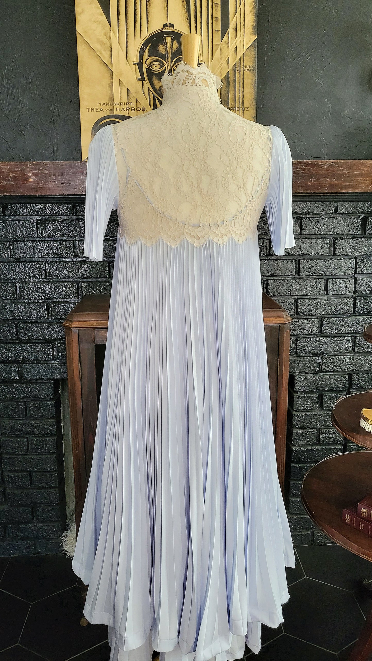 SOLD - Vintage 1960's-1970's Lavender Peignoir Set