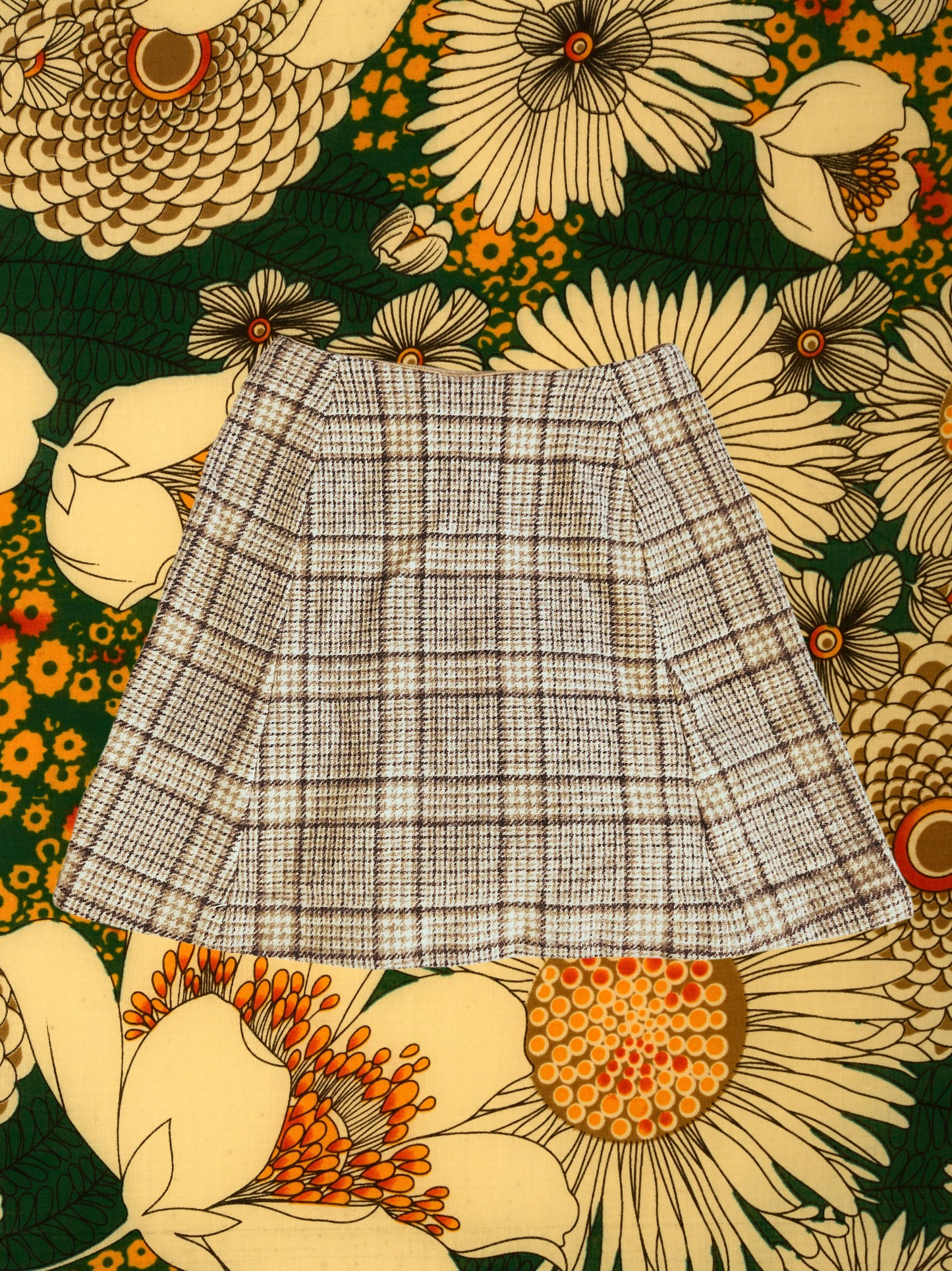 Style 4017 - 1960's Wool Mini Skort
