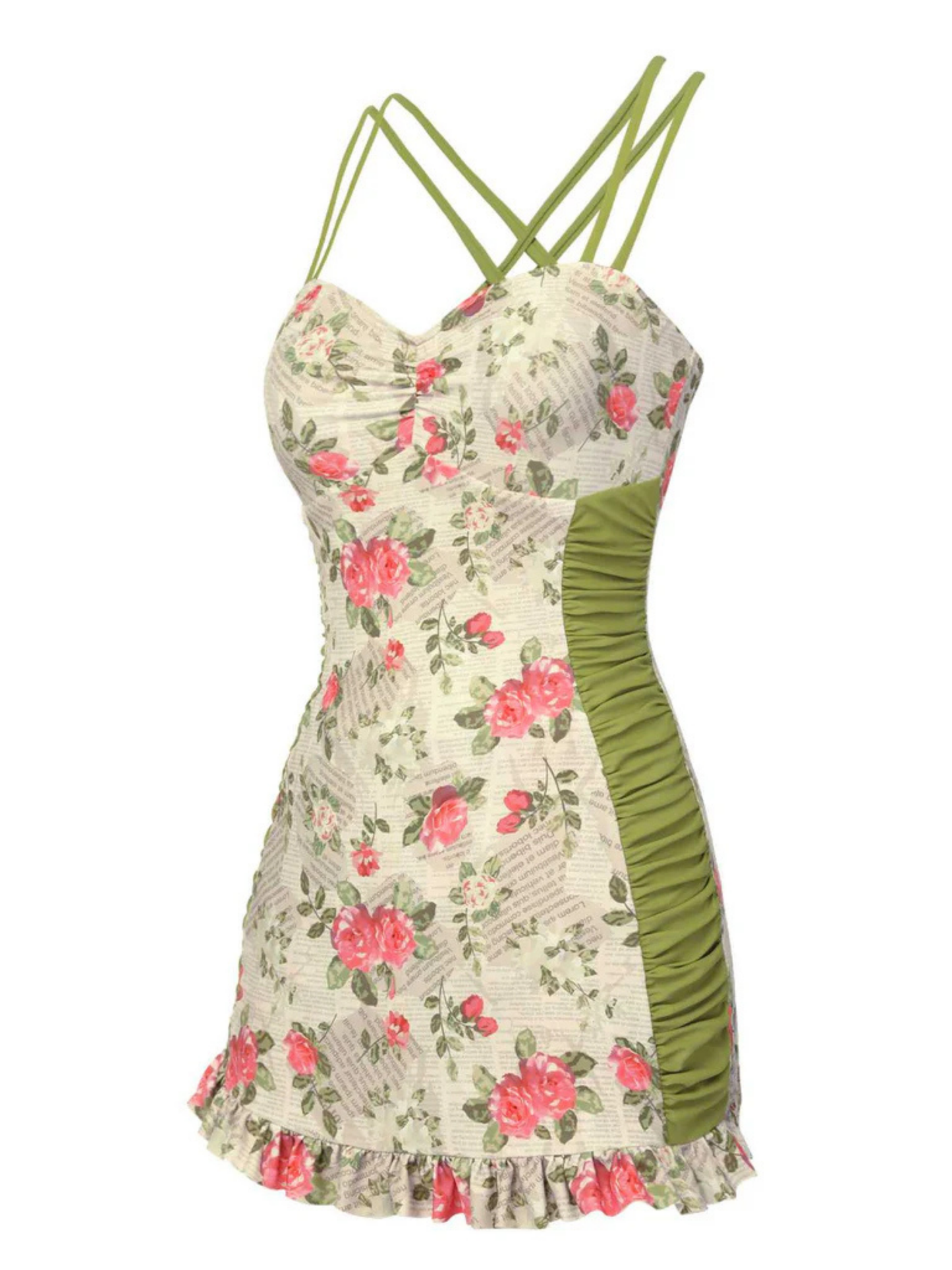 1940s Rose Swimsuit