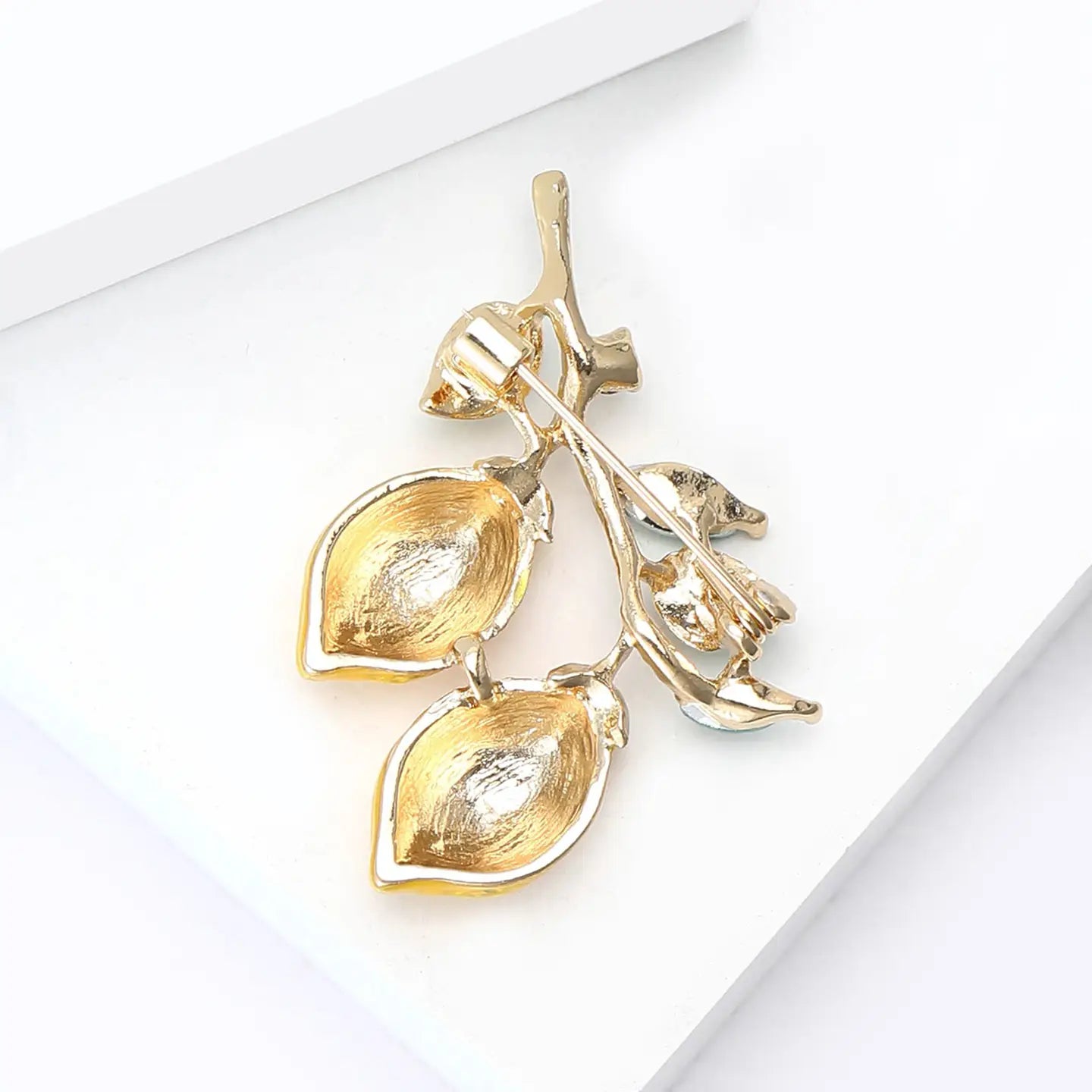 Retro Lemon Brooch