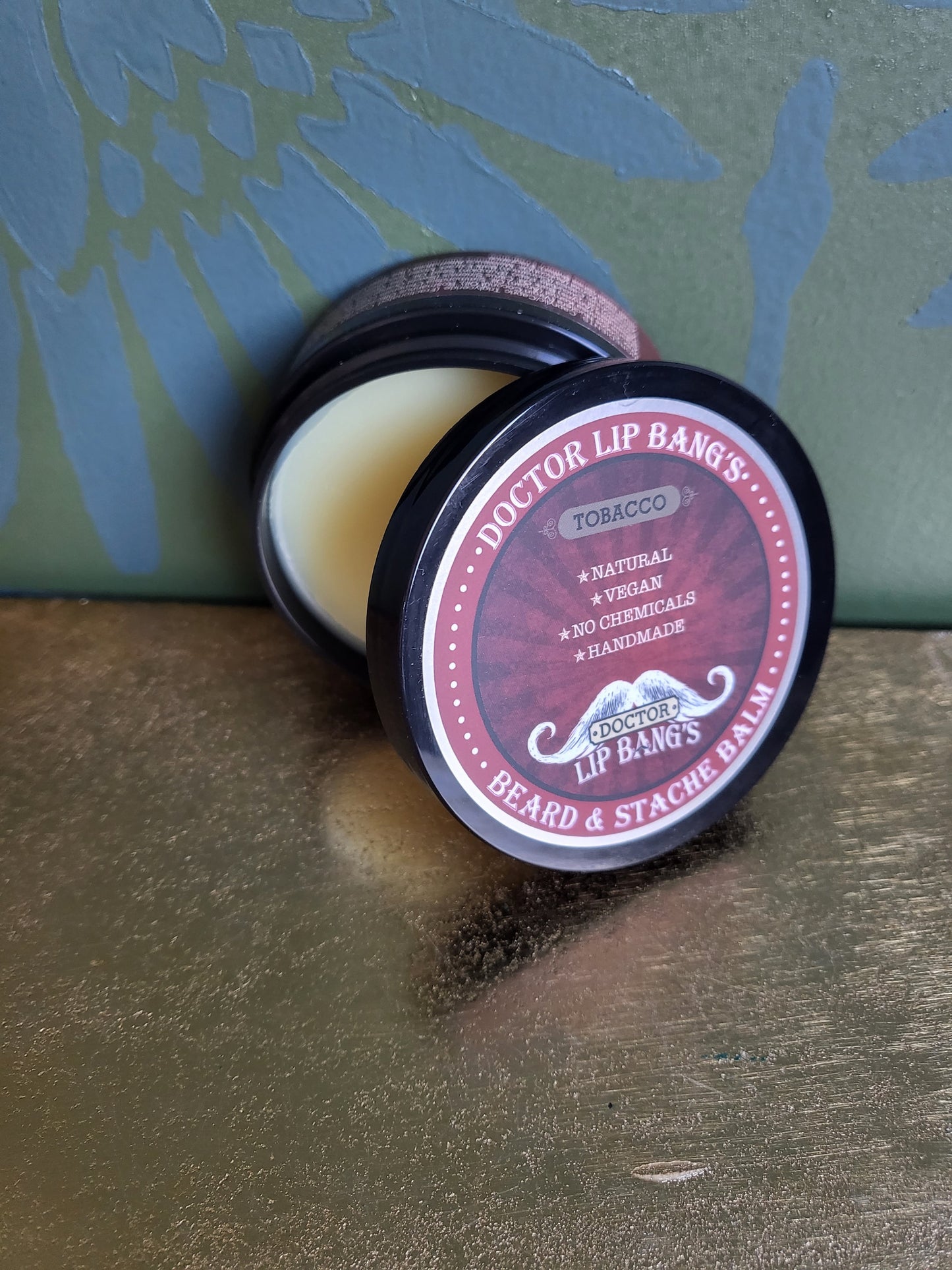 Doctor Lip Bang's Vegan Beard & Stache Balm- Tobacco