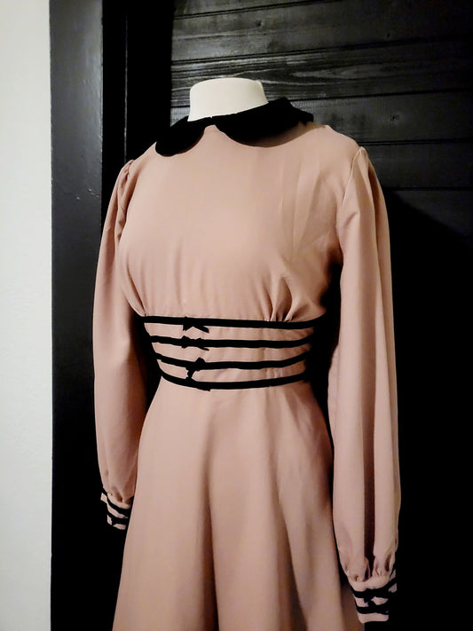 Maeve Swing Dress-Dusky Pink