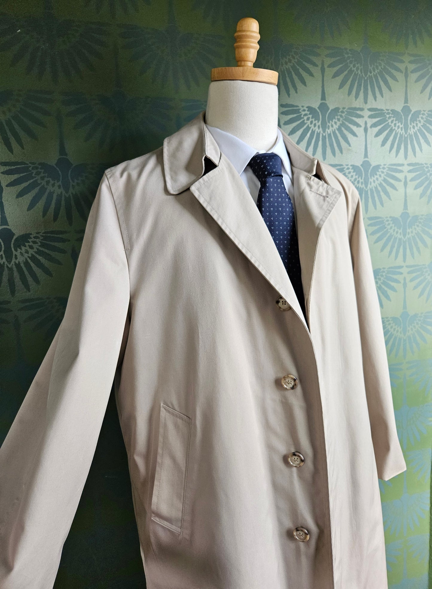 STYLE 8013 - Vintage "Rain Craft" Trench Coat