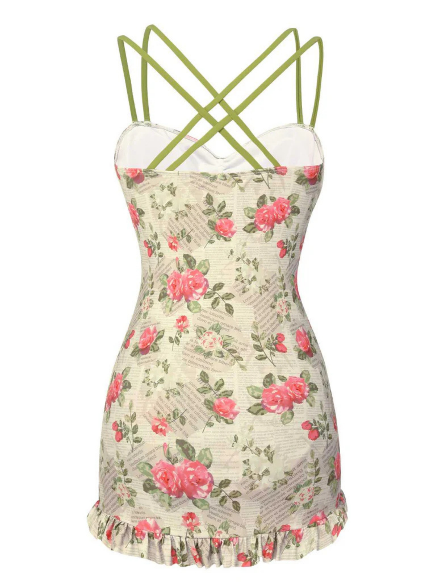 1940s Rose Swimsuit