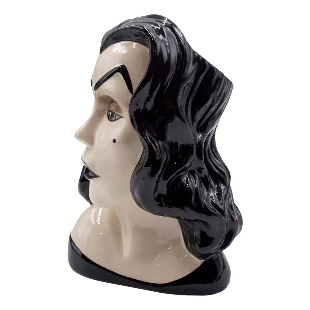 Retro Vampira Head Vase