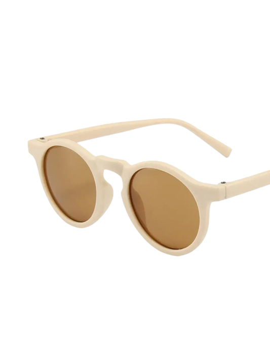 1940s Style Sunglasses - Apricot