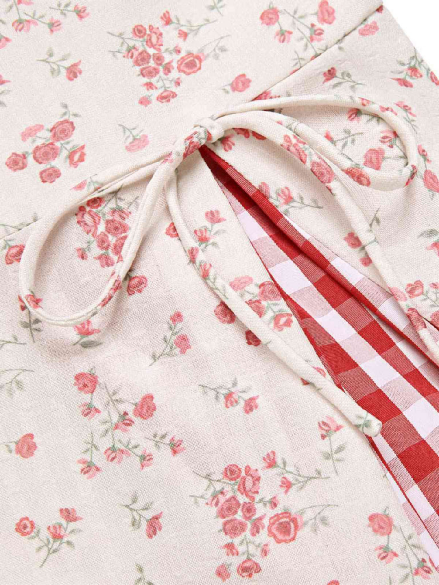 1950's Style Countryside Patchwork Halter Dress