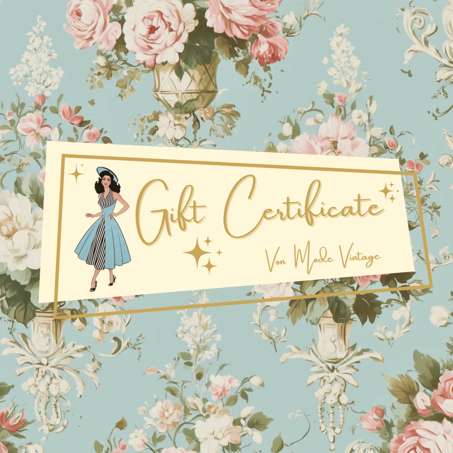 Von Mode Vintage Gift Certificates