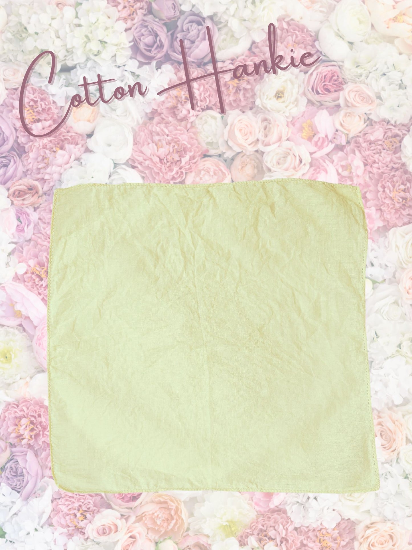Vintage Yellow Hankie