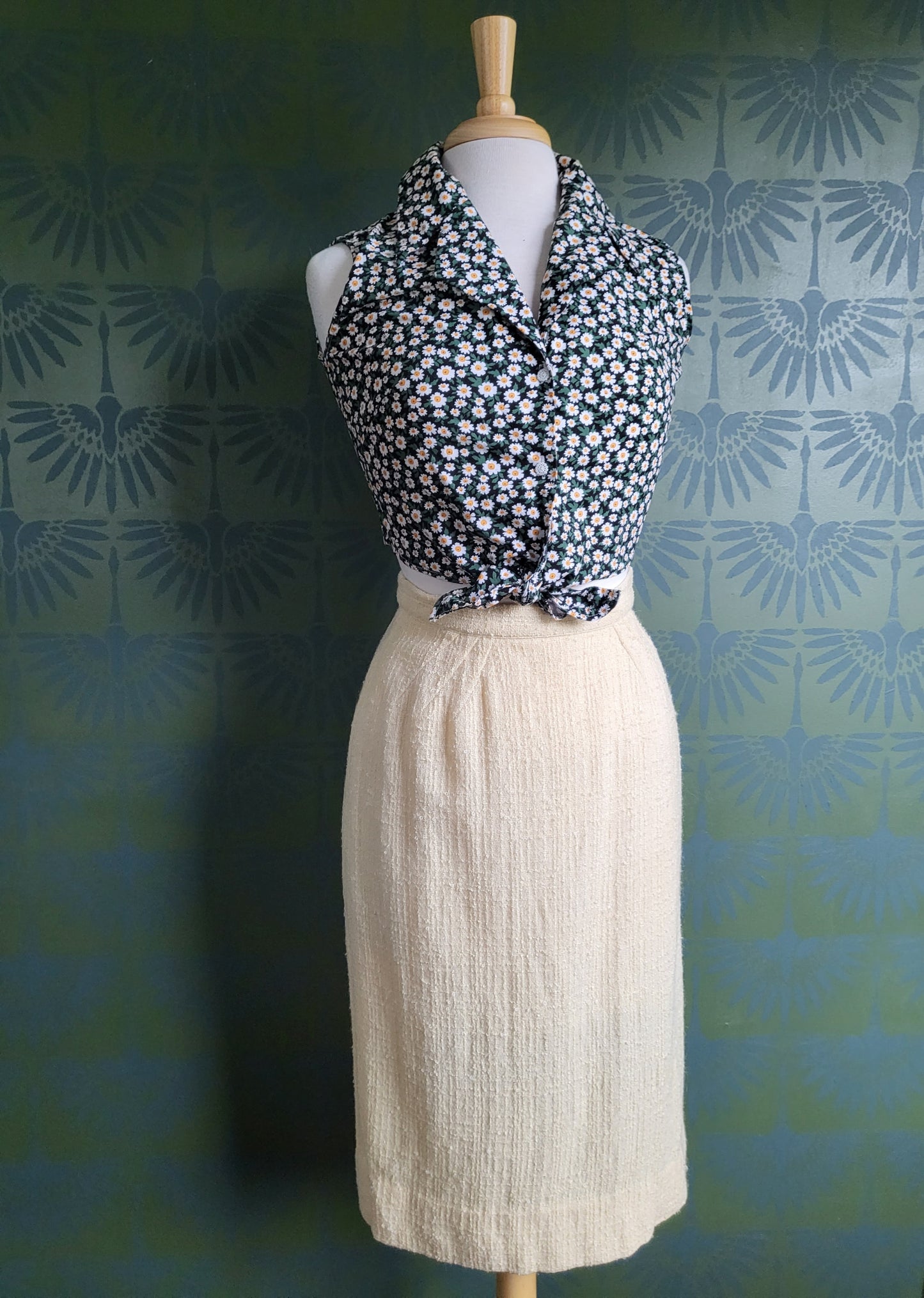 SOLD - Vintage 1950's-1960's Youthmore Original Tweed Skirt Suit Set