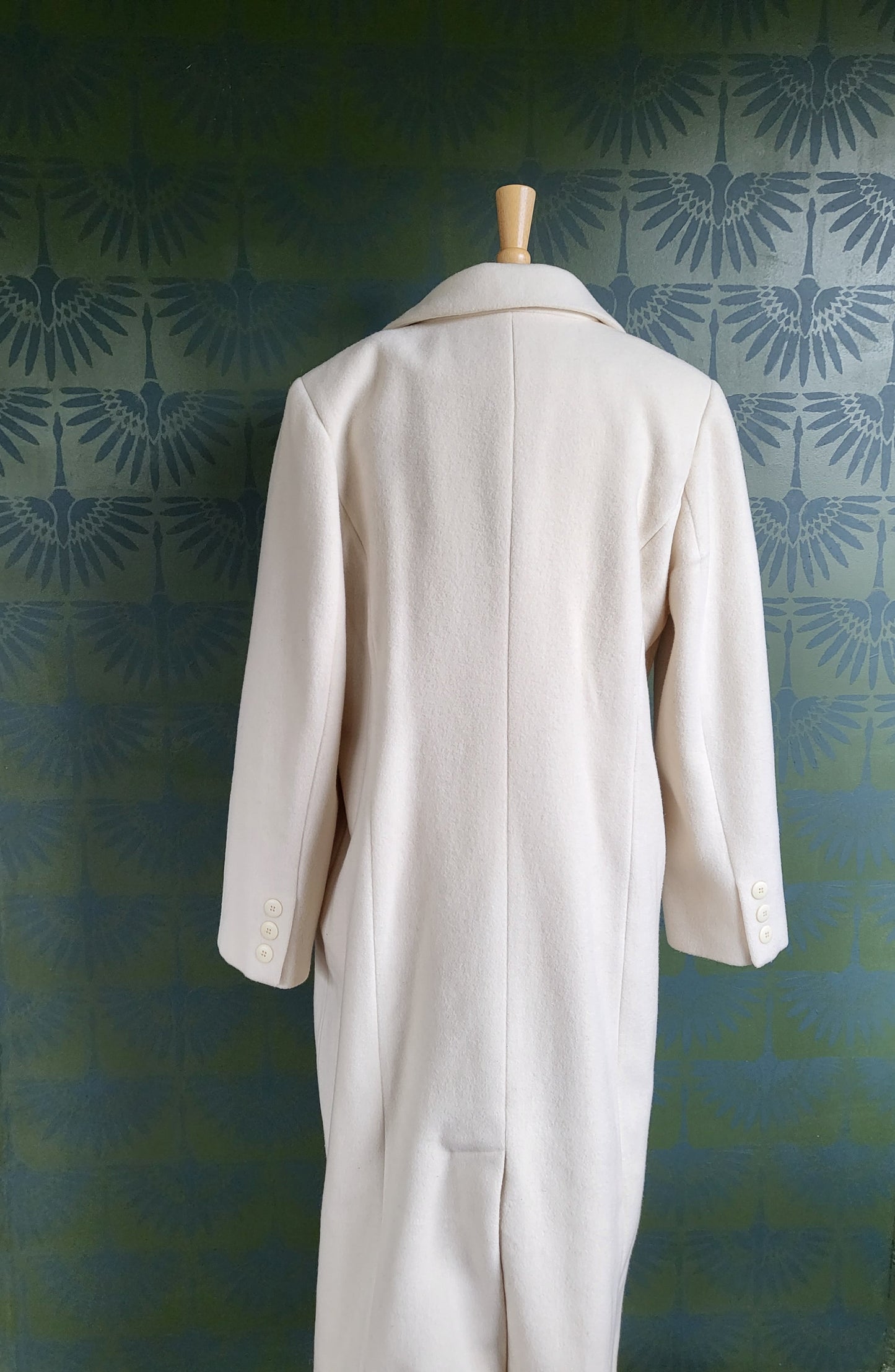 Chadwick's Ivory Wool Coat