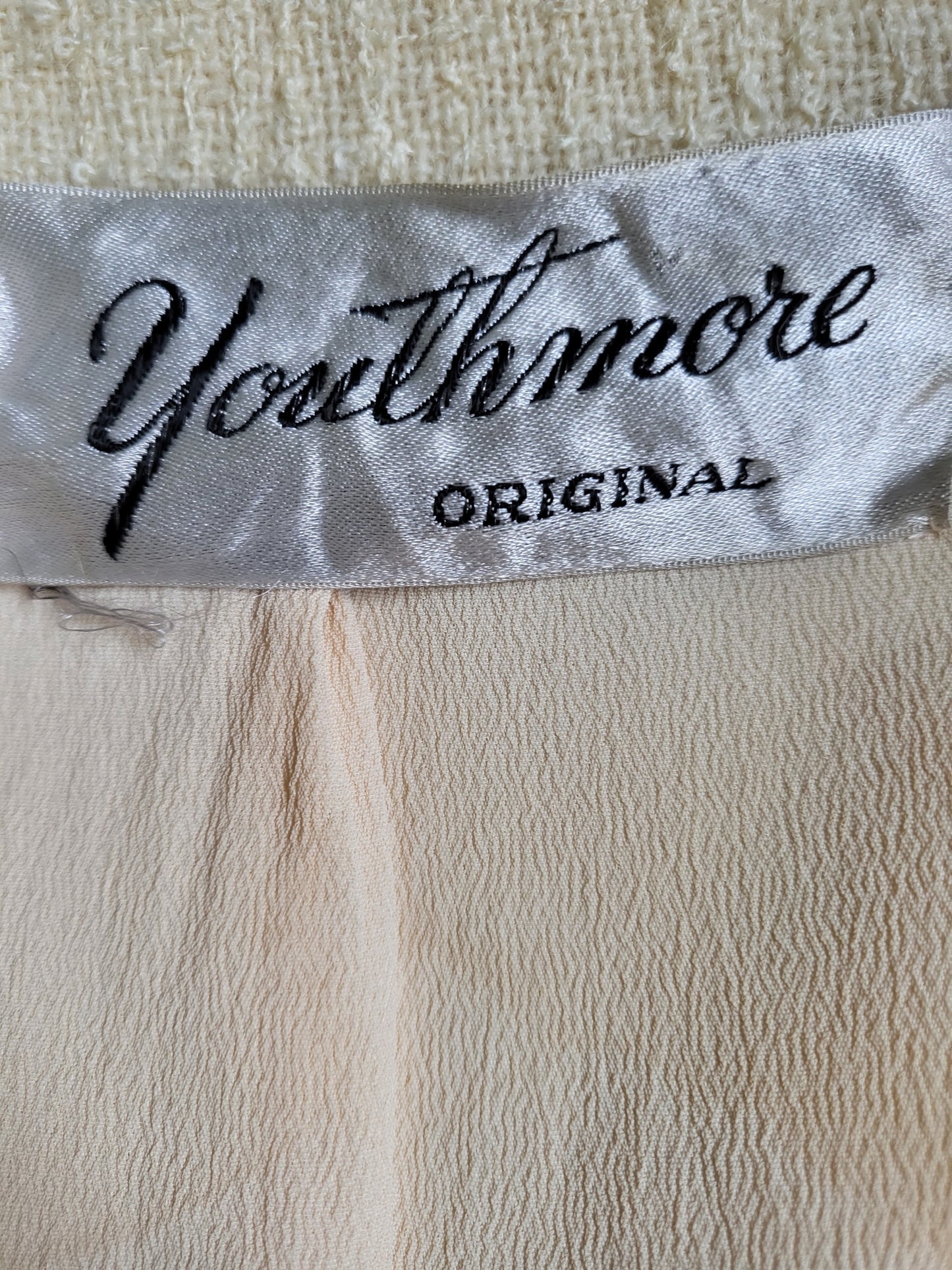 SOLD - Vintage 1950's-1960's Youthmore Original Tweed Skirt Suit Set
