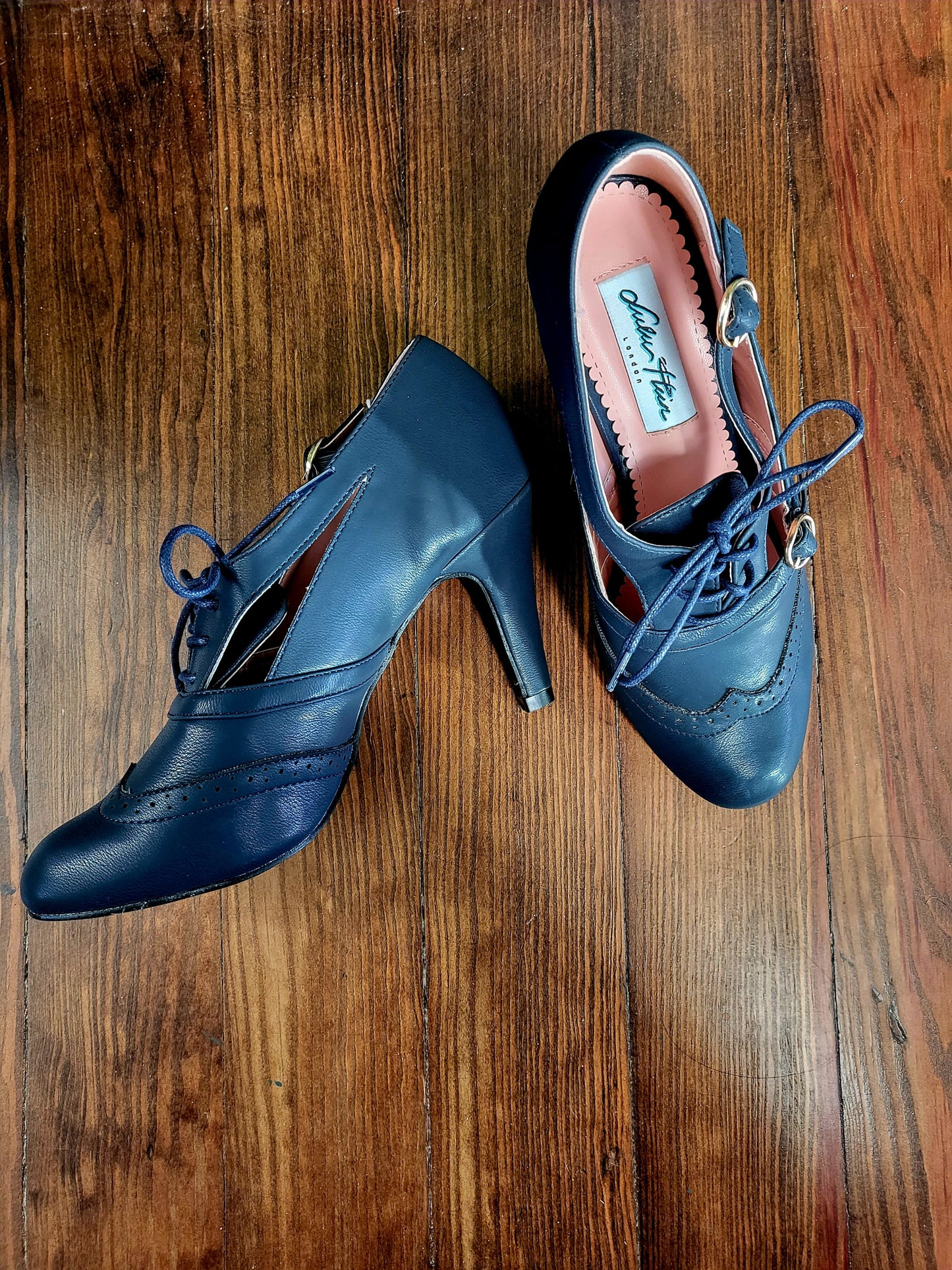 Agatha High Heel -Navy