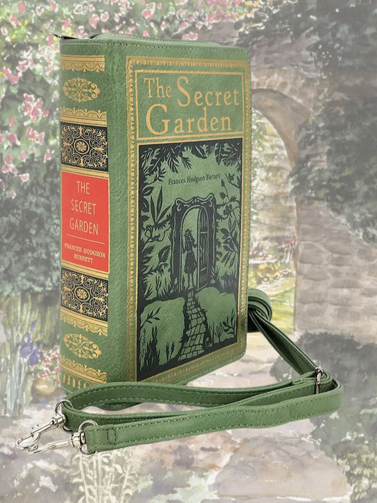 Secret Garden Book Clutch Bag