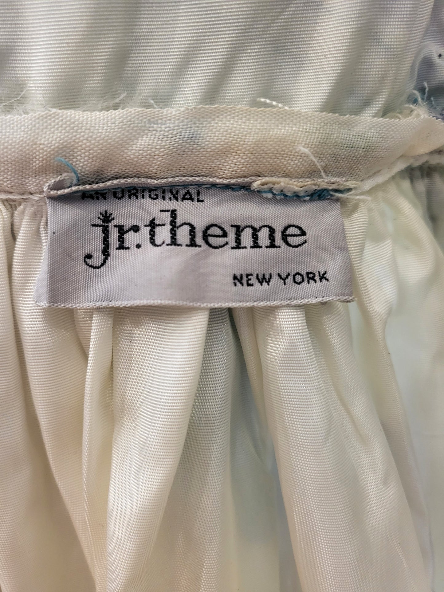 SOLD - Vintage 1950's Jr. Theme of New York Balloon Print Dress