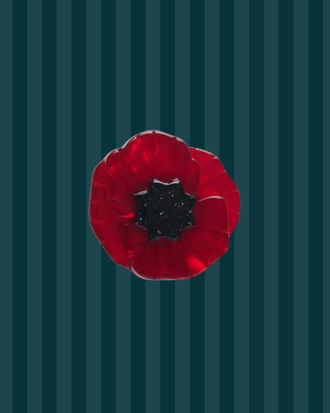 Poppy Field Ring - Red