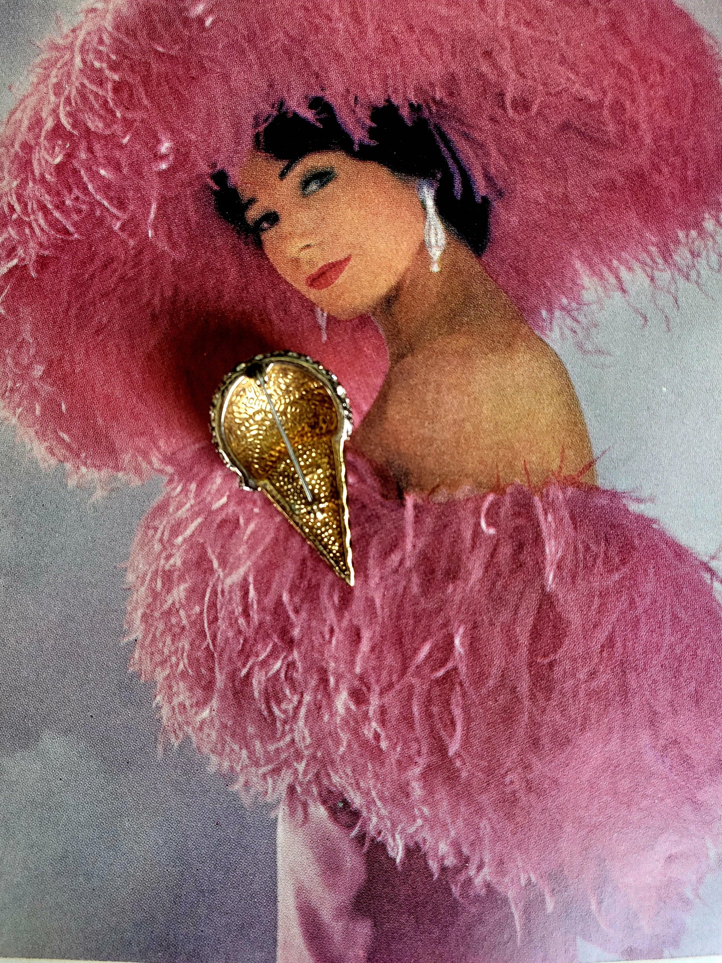 SOLD - Vintage Ice Cream Cone Brooch