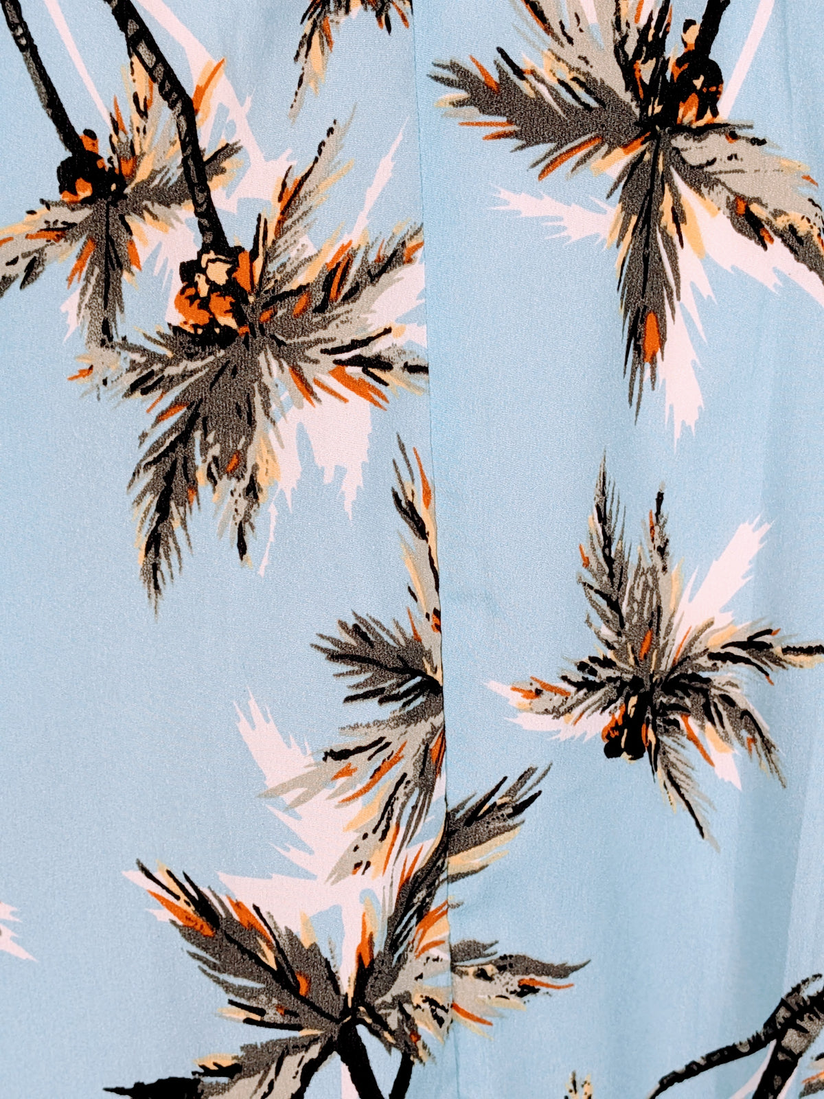 Unique Vintage Blue Hawaiian Dress