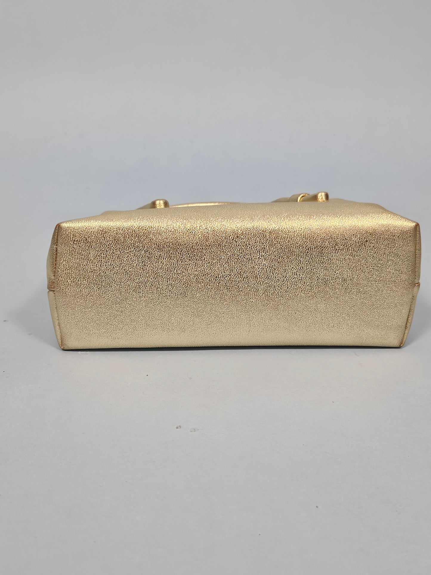 Vintage Gold Lamé Miss Lewis Handbag