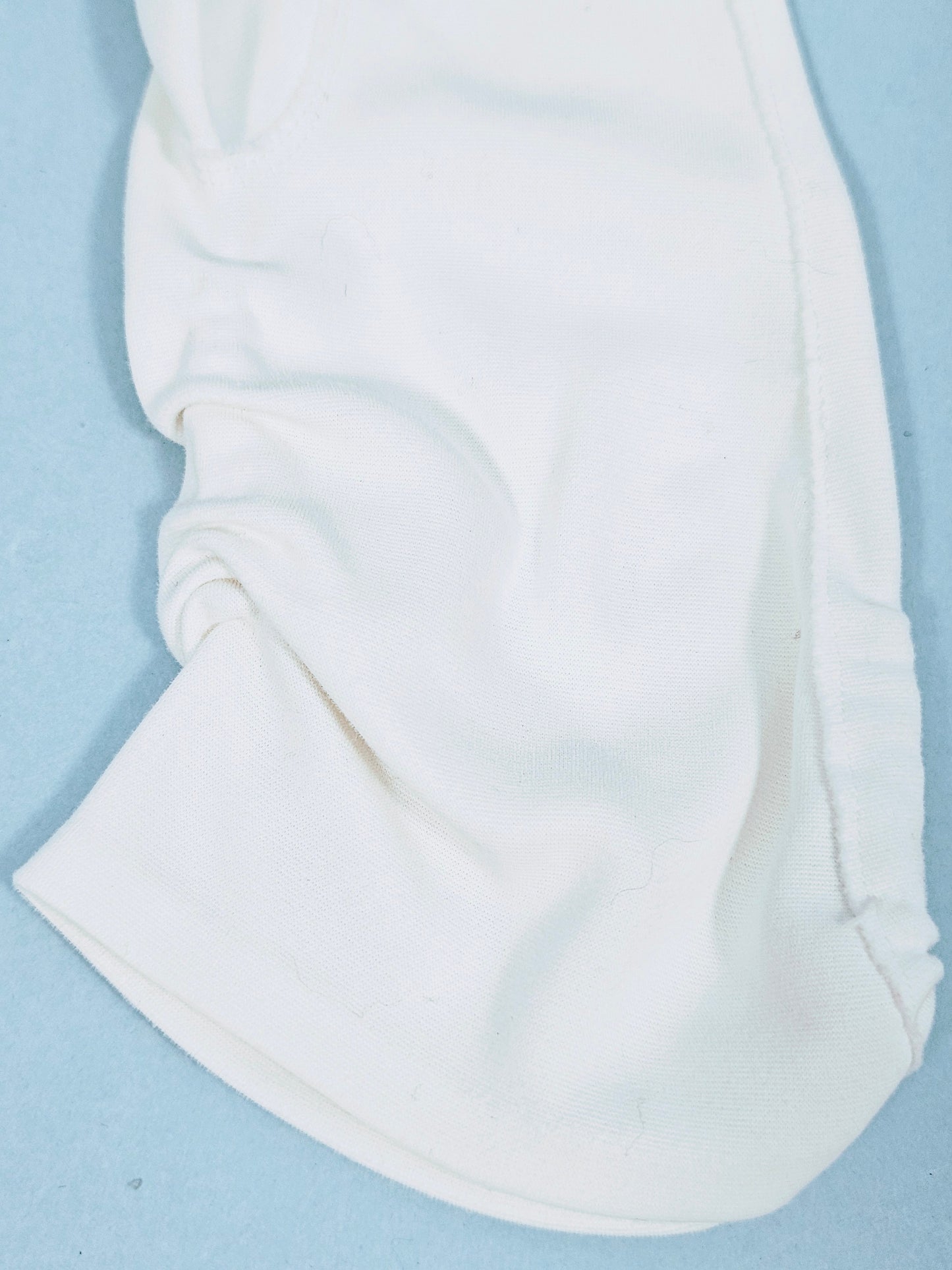 Vintage Mid-Century White Slouch Gloves