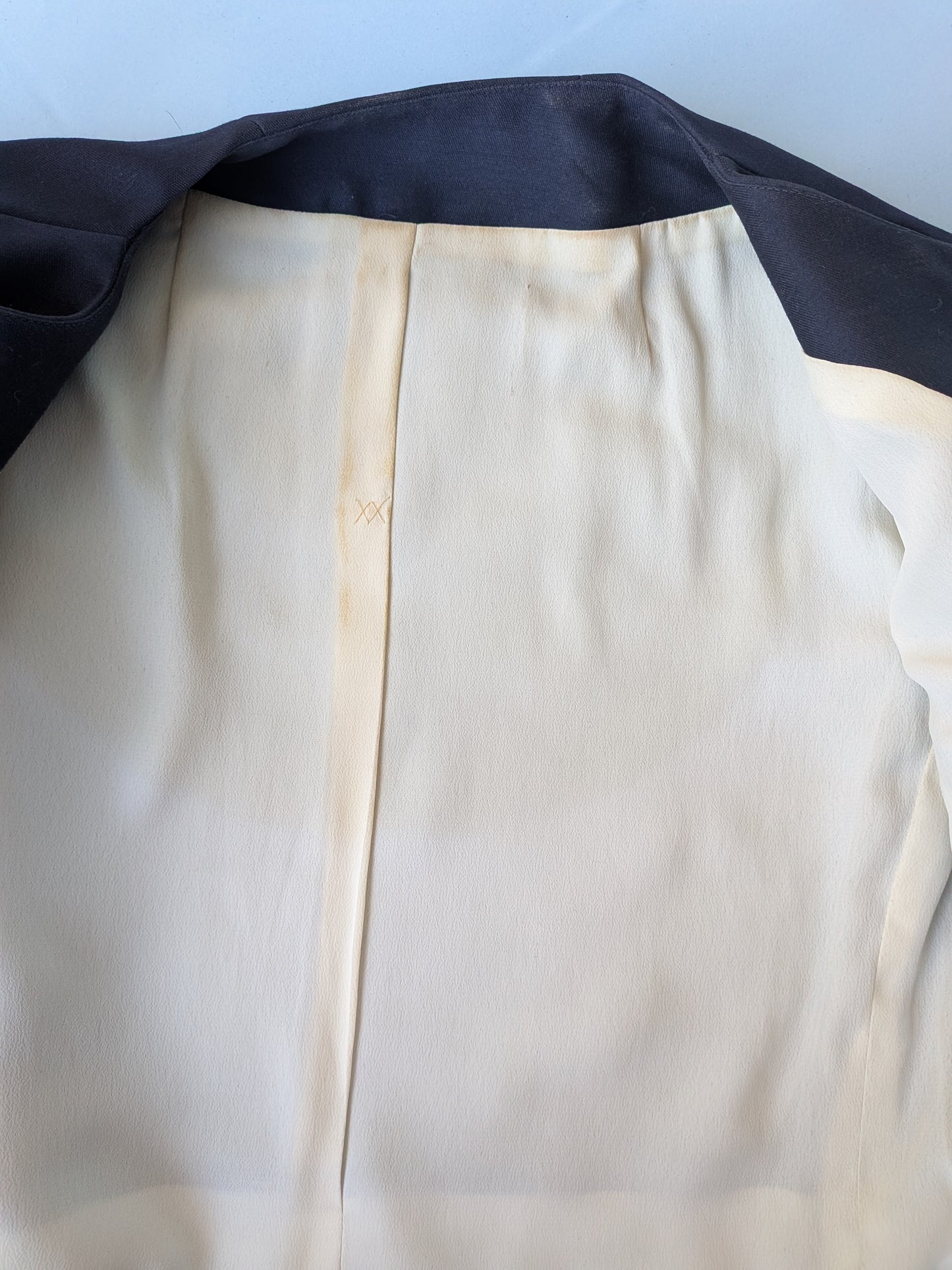 Vintage 1960's Navy Sheath Dress & Bolero Set