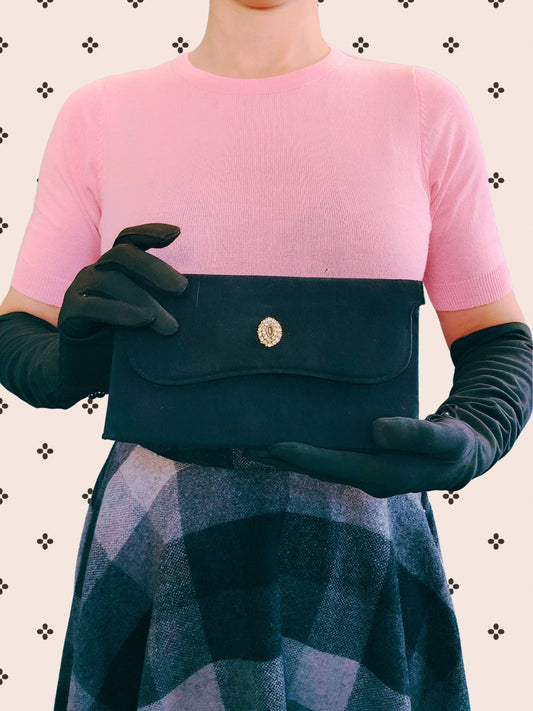 SOLD - Vintage 1950's "Pegi Paris" Clutch