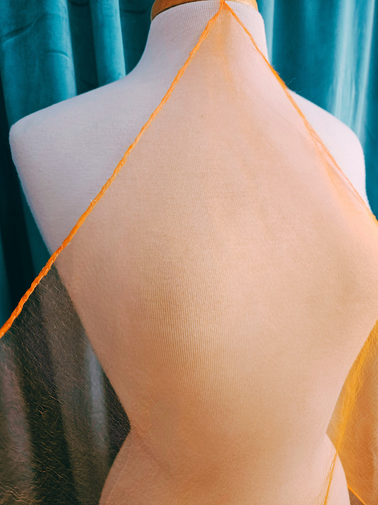 Vintage Orange Scarf