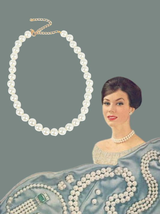 Faux Pearl Necklace