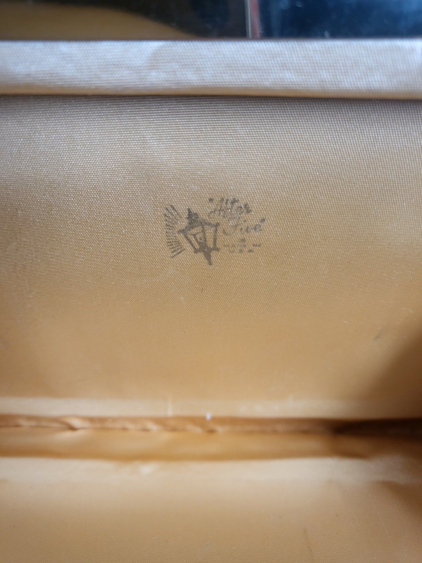 SOLD - Vintage 1950's-1960's "After Five" Gold Lame Evening Clutch