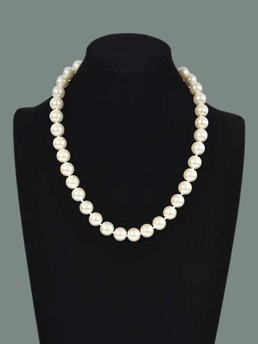Faux Pearl Necklace