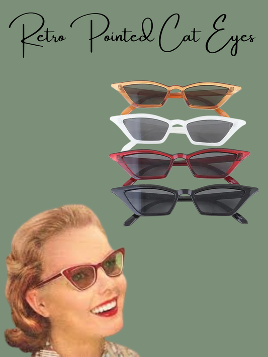 Retro Pointed Cat Eye Sunnies