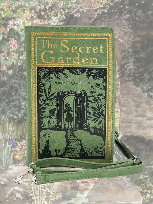 Secret Garden Book Clutch Bag