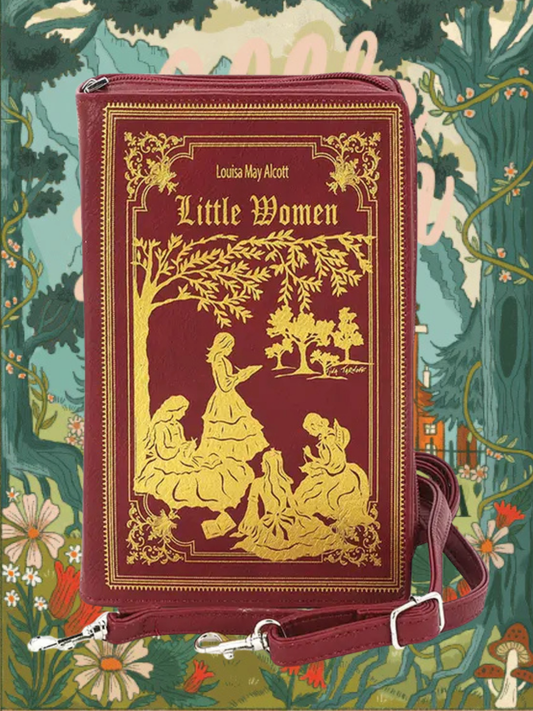 Little Women Book Clutch Bag