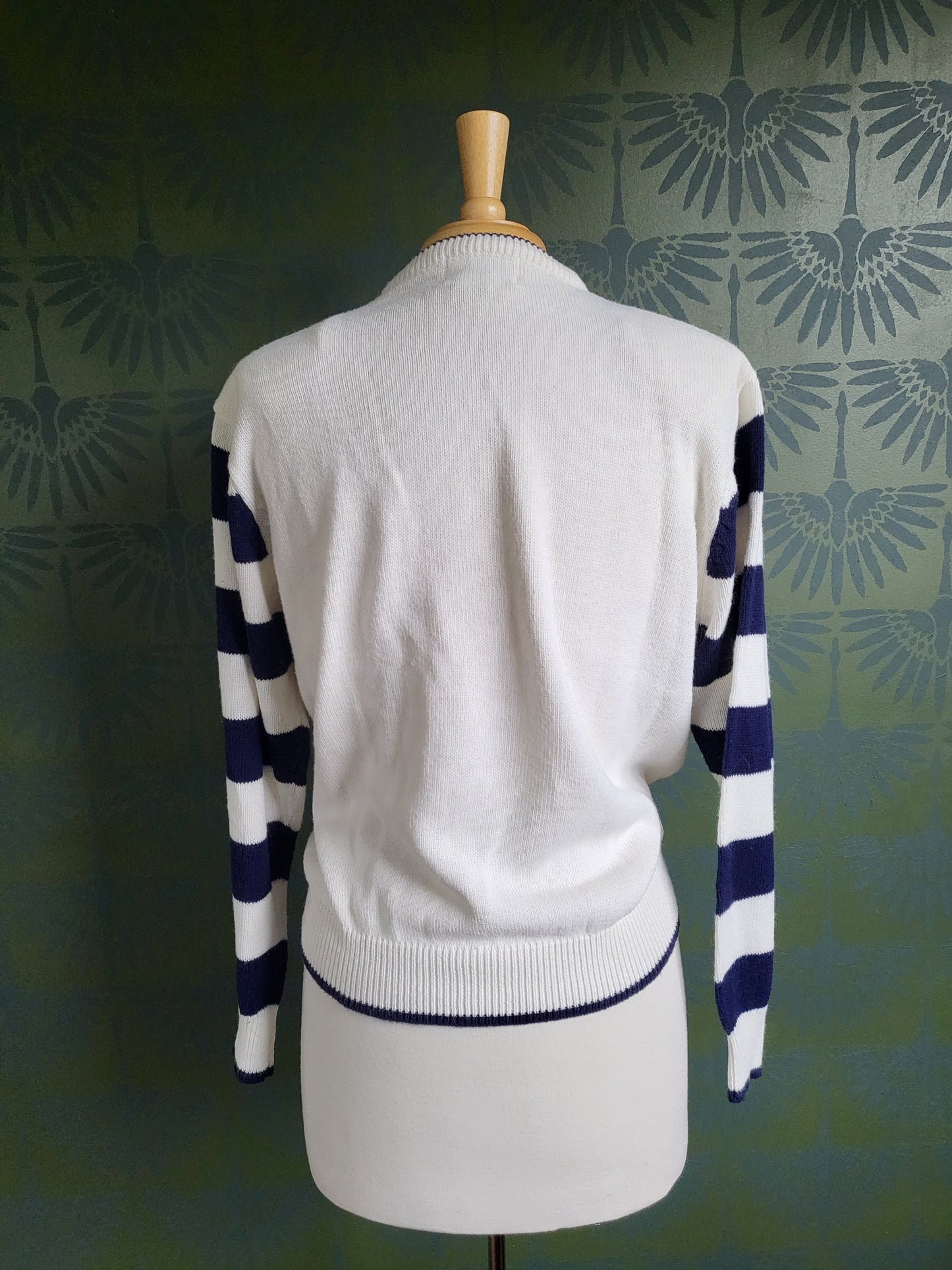 SOLD - Vintage Alfred Dunner Nautical Jumper