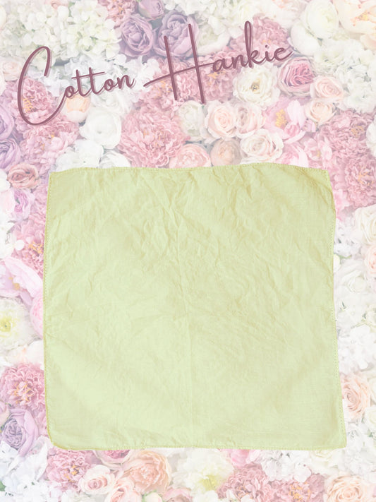 Vintage Yellow Hankie