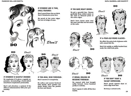 Fashion Do’s and Don’ts Hats, Hair-Do’s and Makeup
